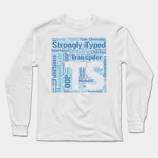 Original TypeScript Cloud T-Shirt | JavaScript Long Sleeve T-Shirt